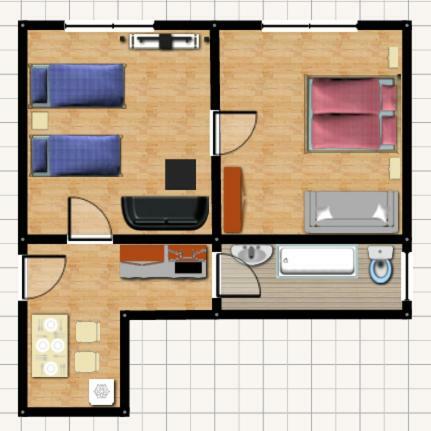 Brezno - 2 Izbovy Apartman Exterior foto